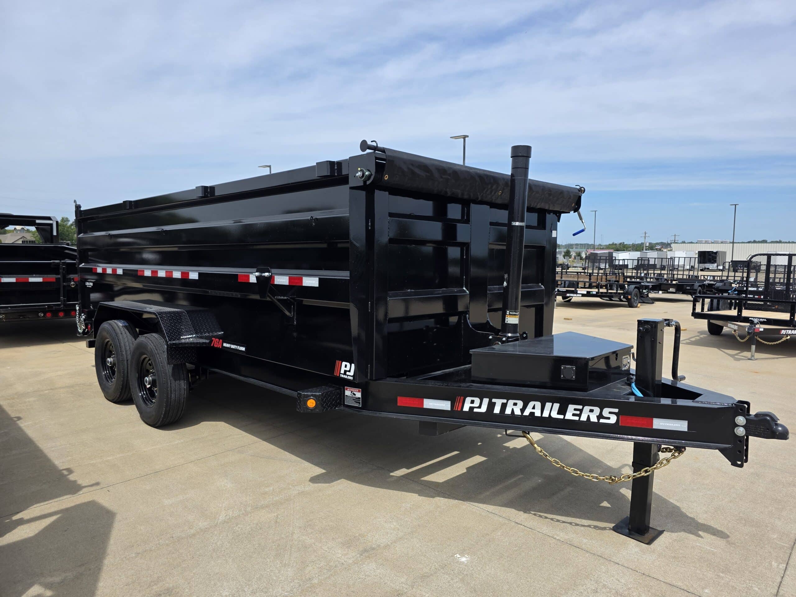 2026 PJ Trailers 16’x83″ Low Pro High Side Telescopic Dump Trailer- #1427494