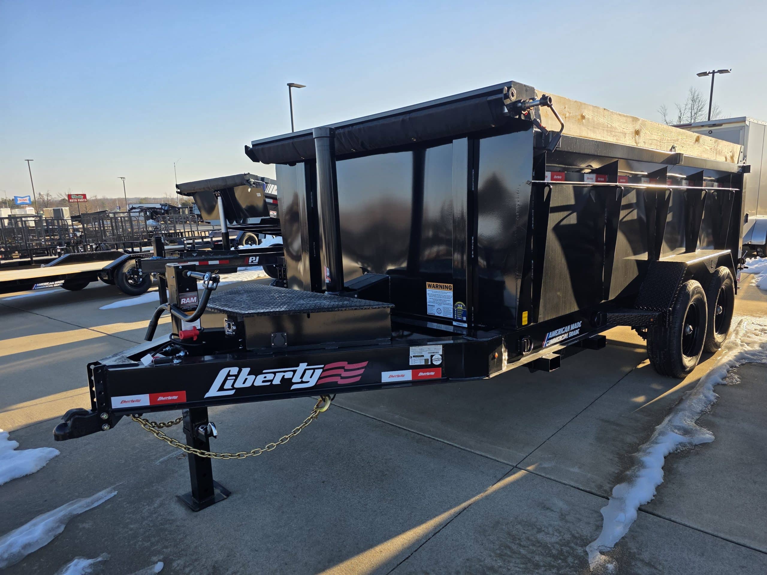 2026 Liberty 14’x83″ High Side Telescopic Dump Trailer – #049920