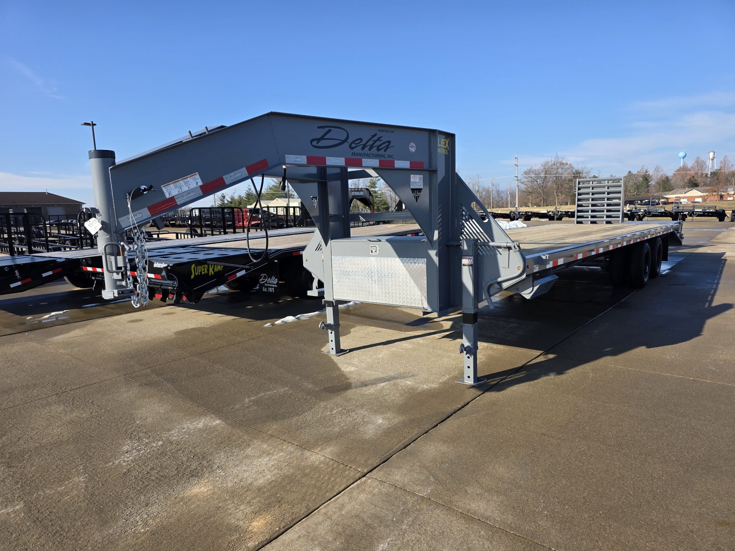 2026 Delta 32’x102″ Gooseneck Flatdeck w/ Duals  – #072865