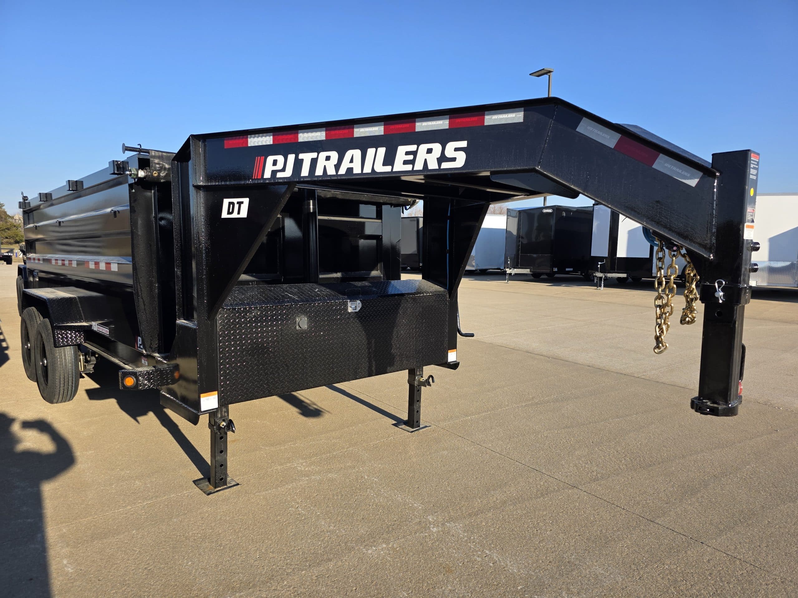 2026 PJ Trailers 14’x83″ Gooseneck Low Pro High Side Telescopic Dump Trailer – #1435281