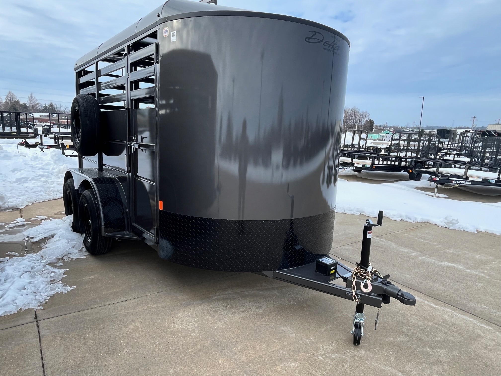 2026 Delta 12’x6′ Livestock Trailer – #071673