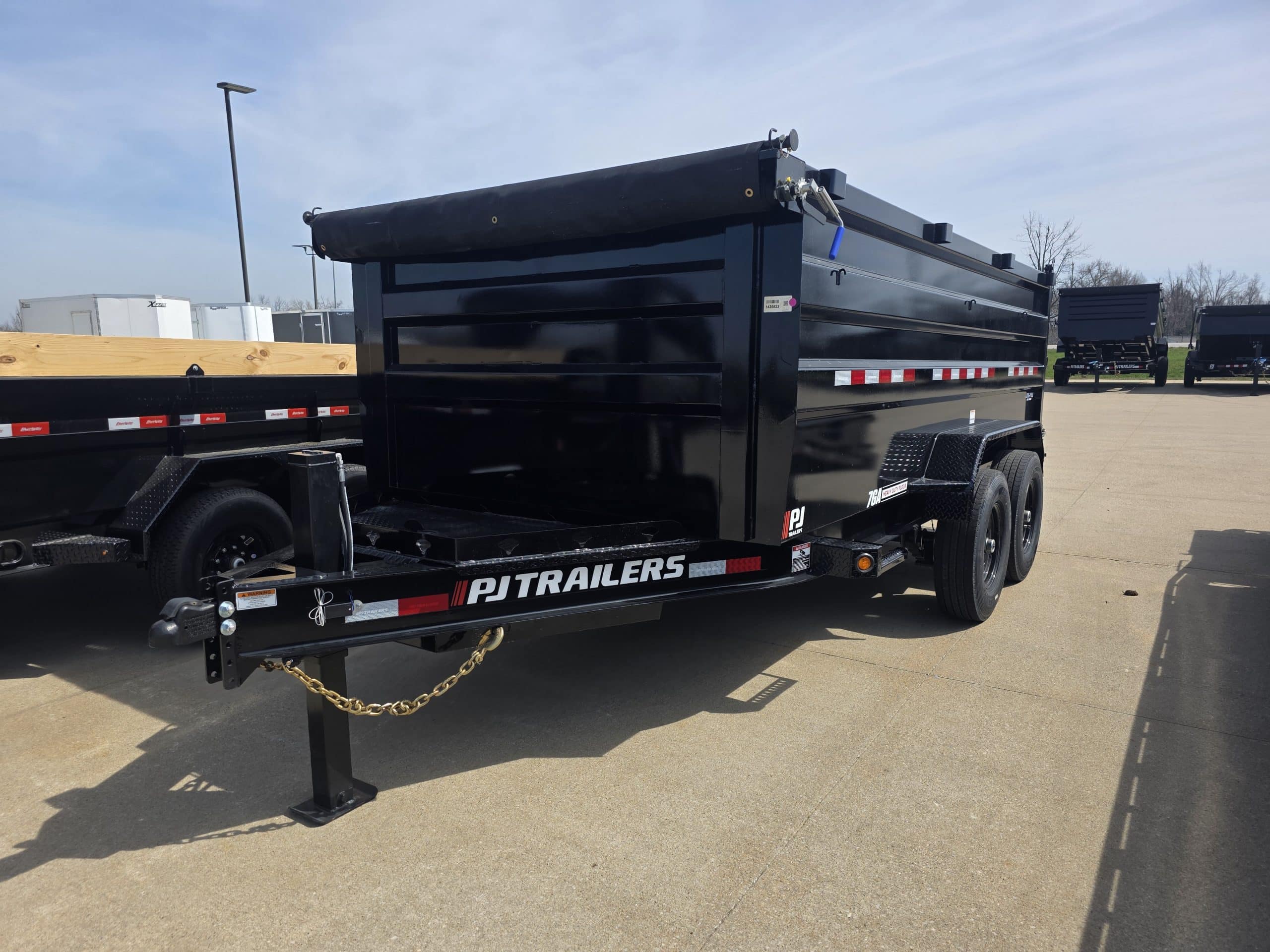 2026 PJ Trailers 14’x83″ Low Pro High Side Dump Trailer – #1435823