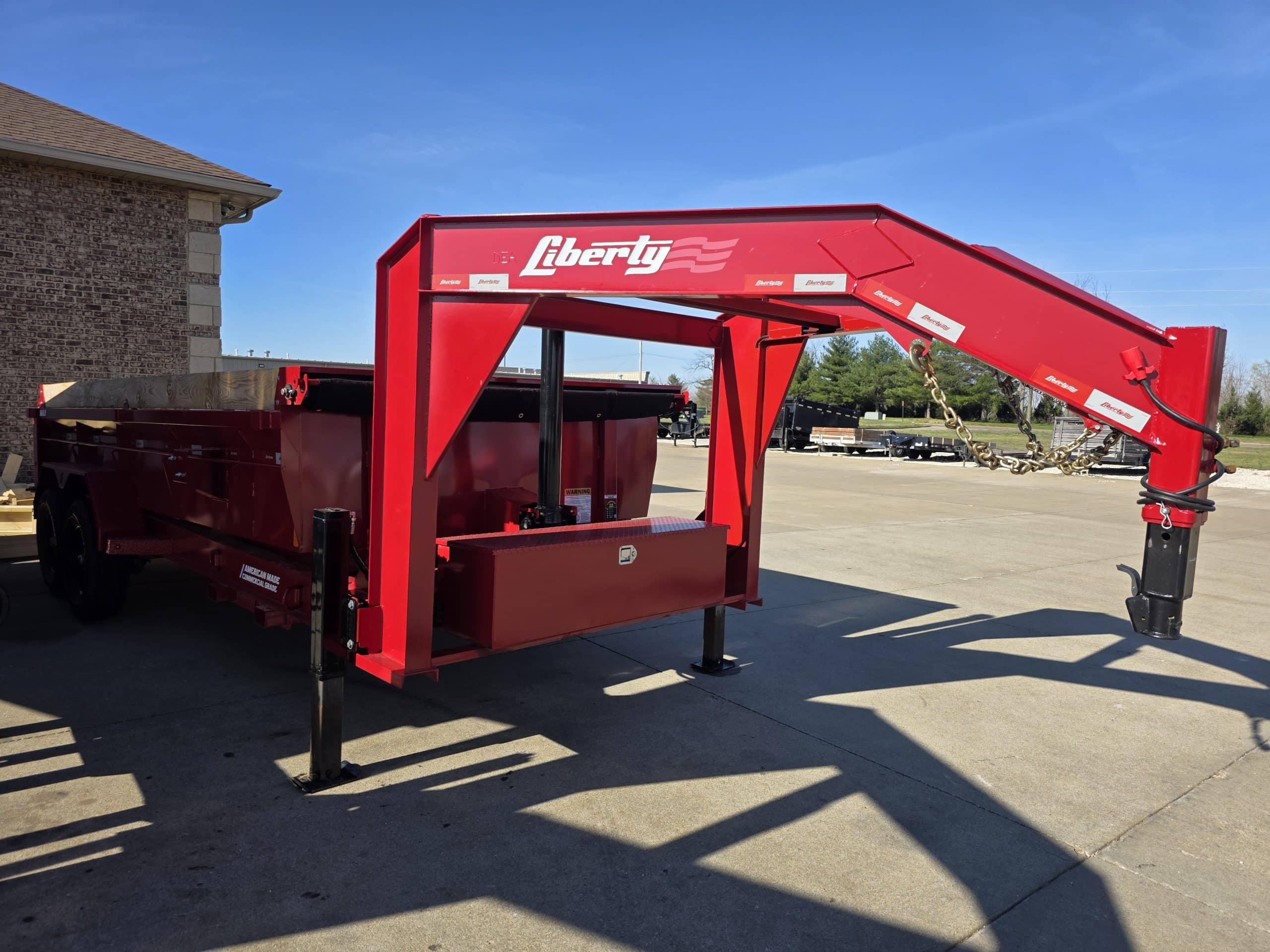 2026 Liberty 16’x83″ Gooseneck Dump Trailer – #048479