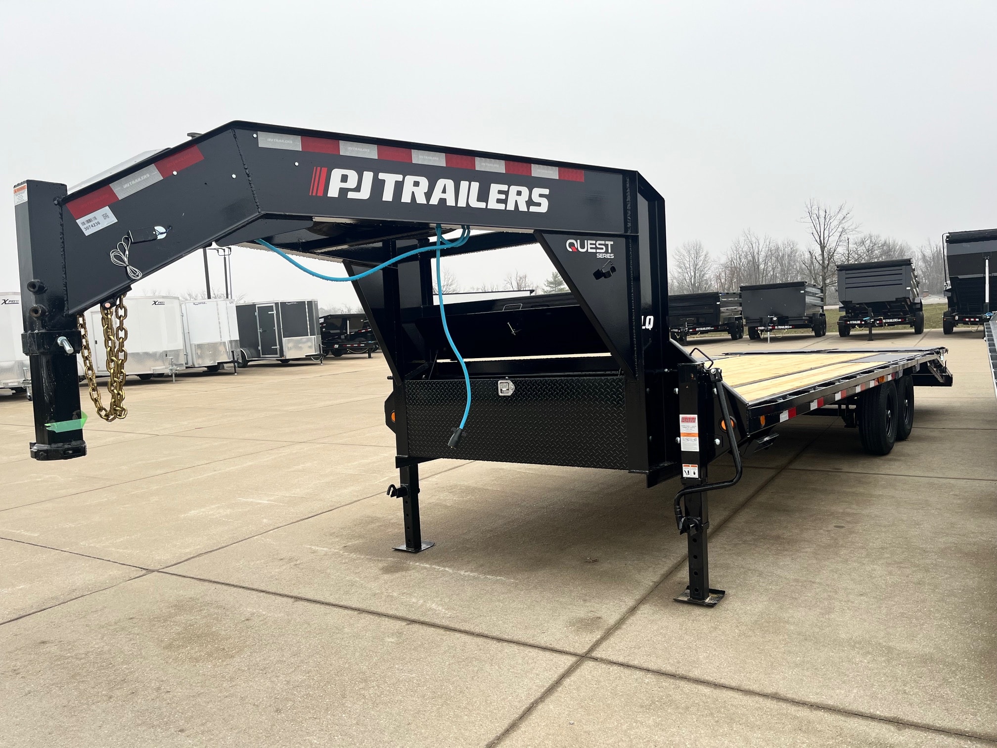 2026 PJ Trailers 25’x102″ Gooseneck Flatdeck Trailer – #3074236